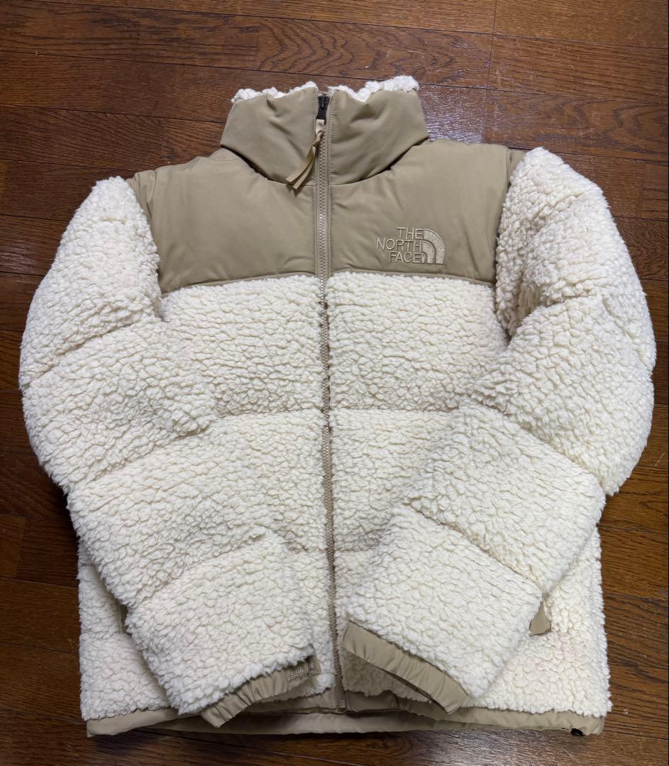 THE NORTH FACE ボア ダウンジャケット シェルパ ヌプシ