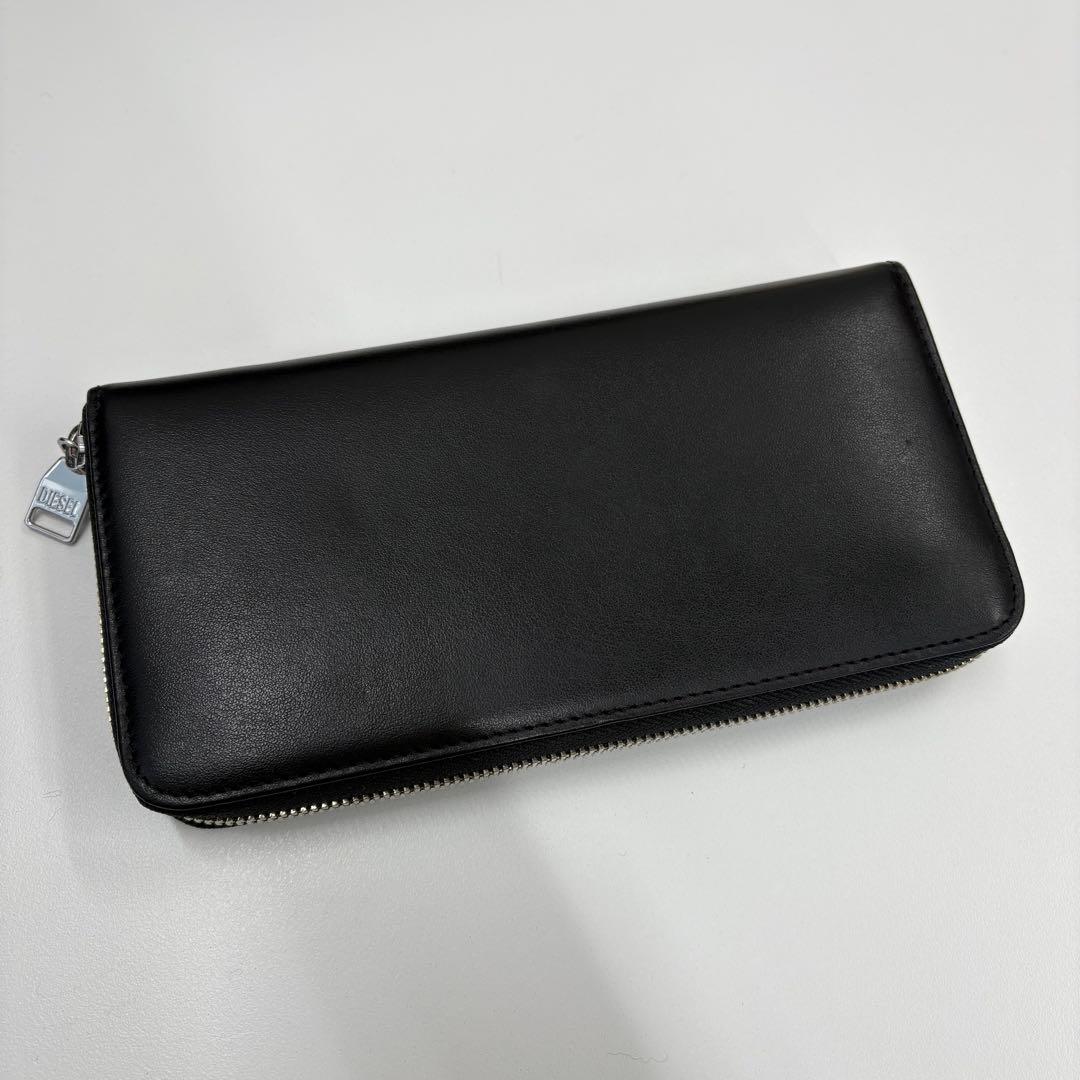 DIESEL ブラック 長財布　ディーゼル