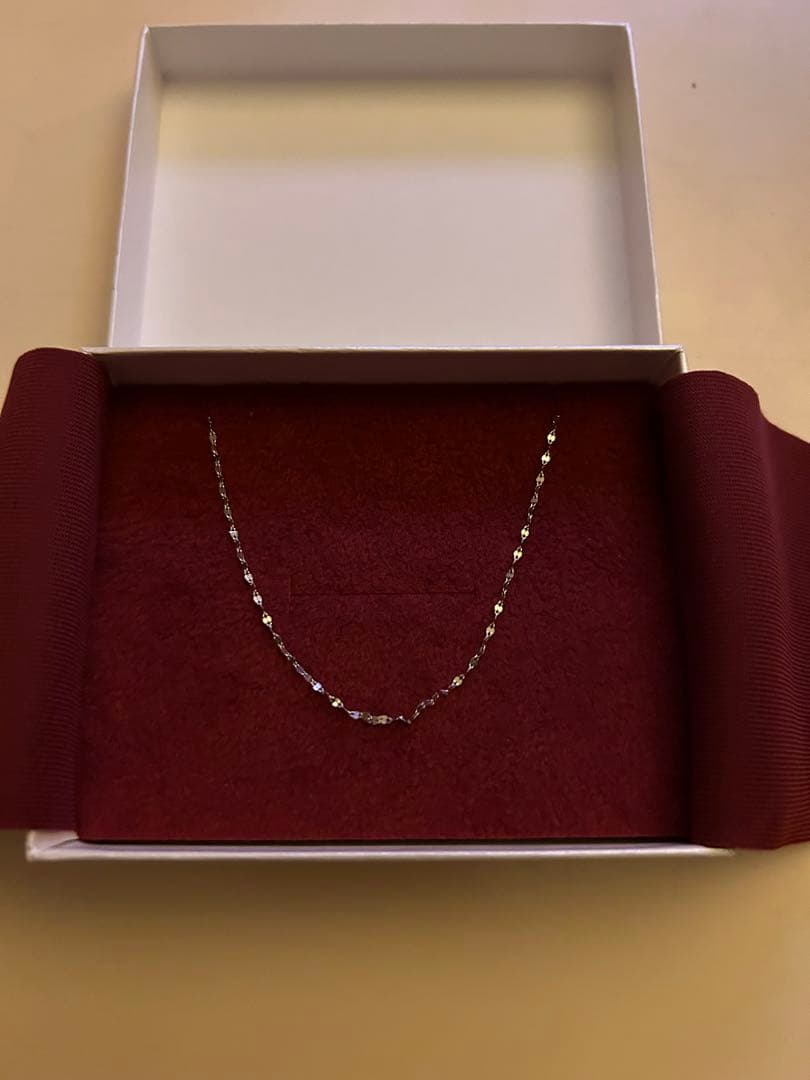 Pt850 チェーンネックレス