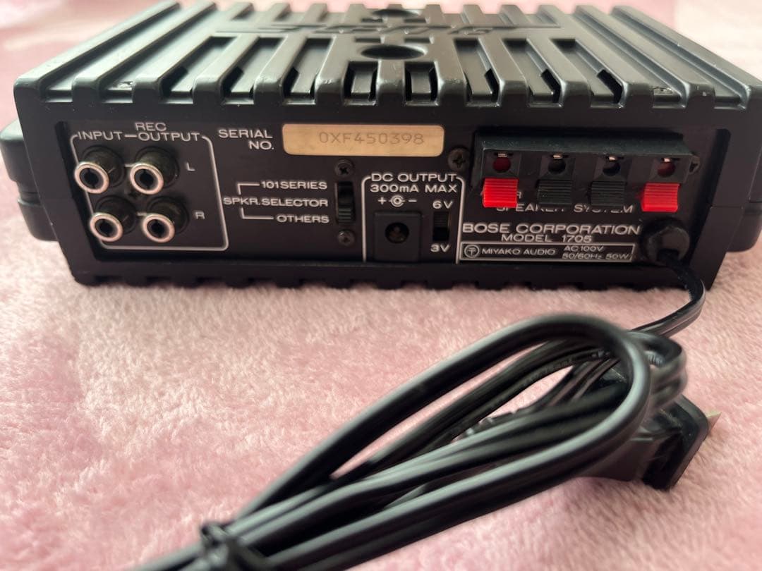 BOSE パワーアンプ 1705