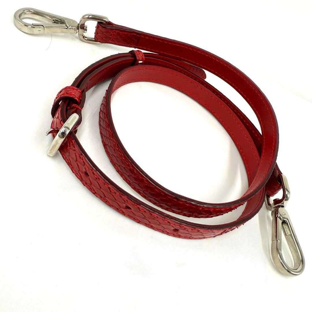 みつうら✨美品✨B-Rounge ビーラウンジ パイソンレザー 2WAY