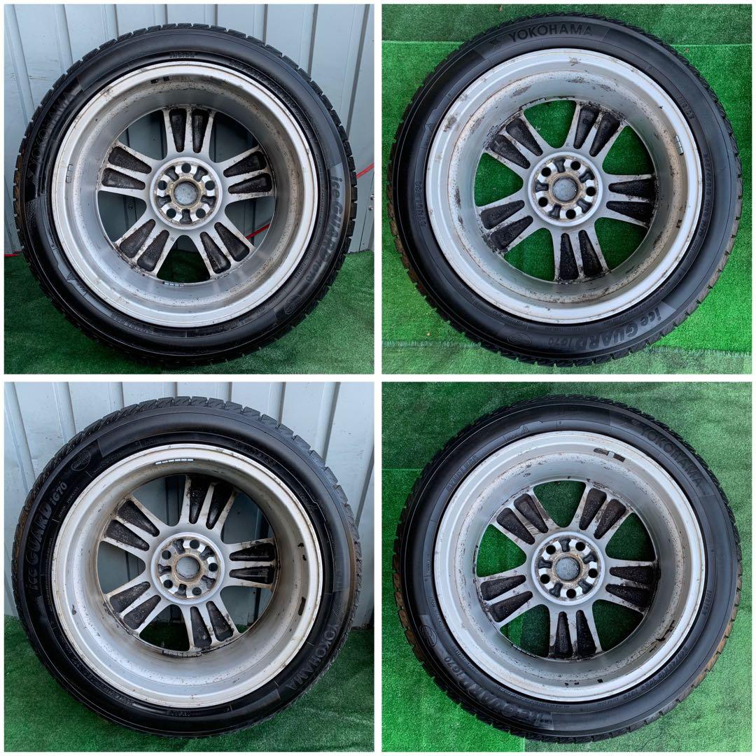 レクサスLS460 LS600純正19インチホイール ヨコハマスタッドレスタイヤ