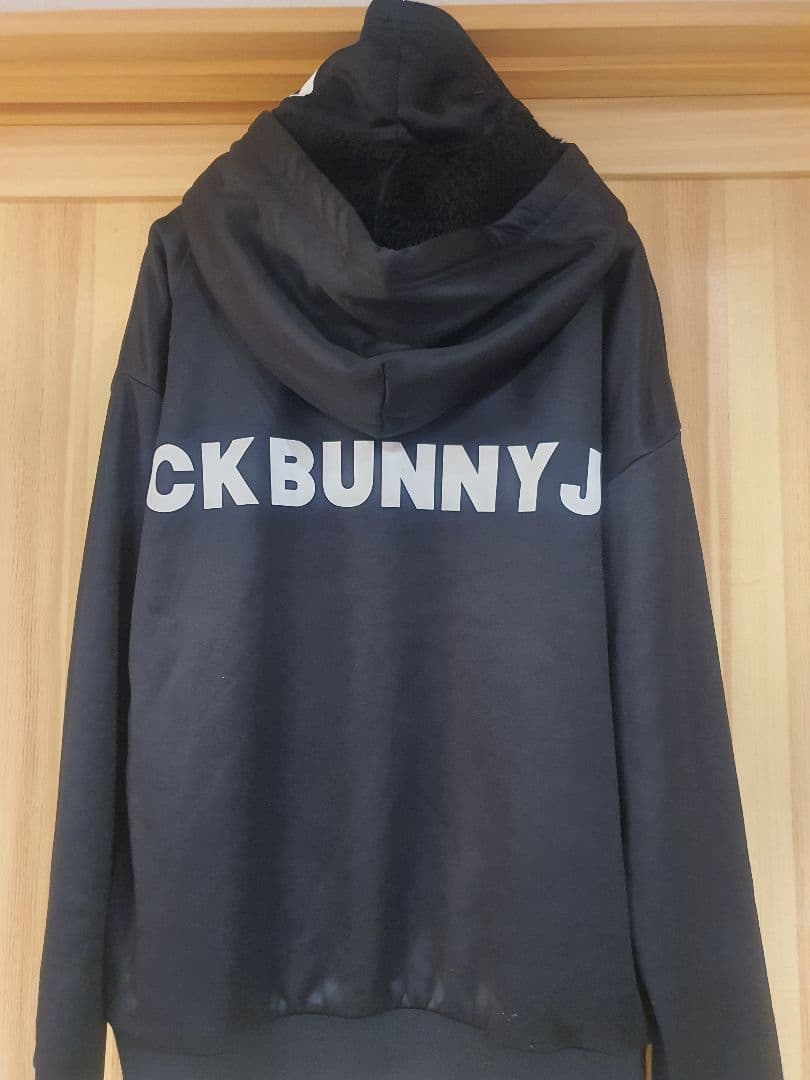 Jack Bunny フード付きジャケット ブラック