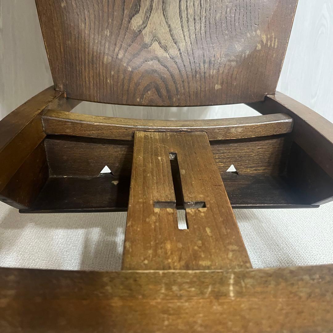 アンティーク　チャーチチェア　ダイニング　教会　椅子　イギリス　ヴィンテージ