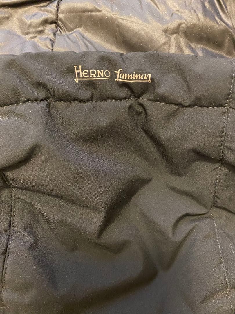 今週迄⭐︎クリーニング済⭐︎Herno Laminar ブラックダウンジャケット