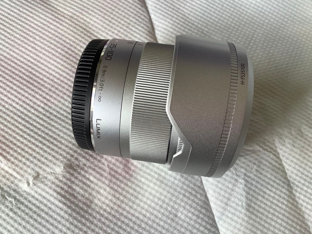 LUMIX G VARIO 35-100mm/F4.0-5.6 プロテクター付