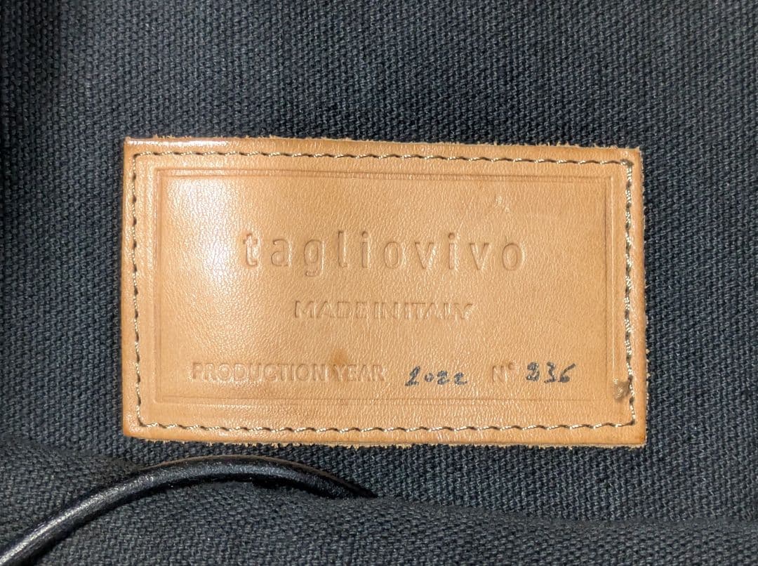 tagliovivo リネン レザー エコバッグ ショルダー トート ハンド