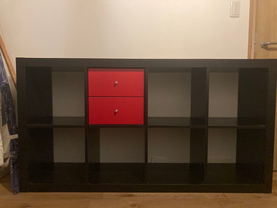 IKEA Expedit (現Kallax カラックス) ダークブラウン 送料込