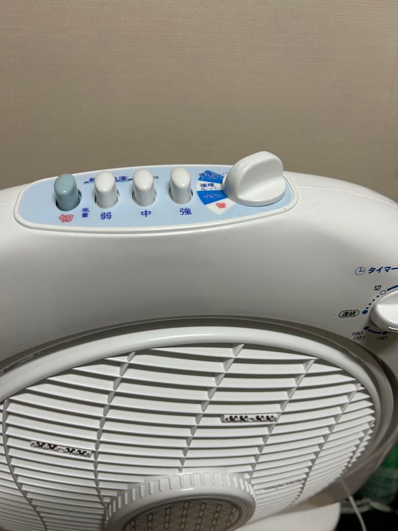 新林の滝　フラワー•オブ•ライフ　マイナスイオン発生器扇風機タイマー付き