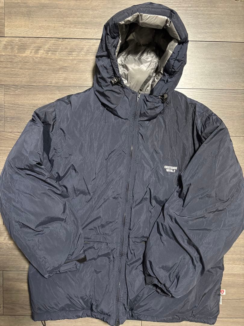 美品 BONBON プリマロフト®ボリュームパーカ B3305 ネイビー