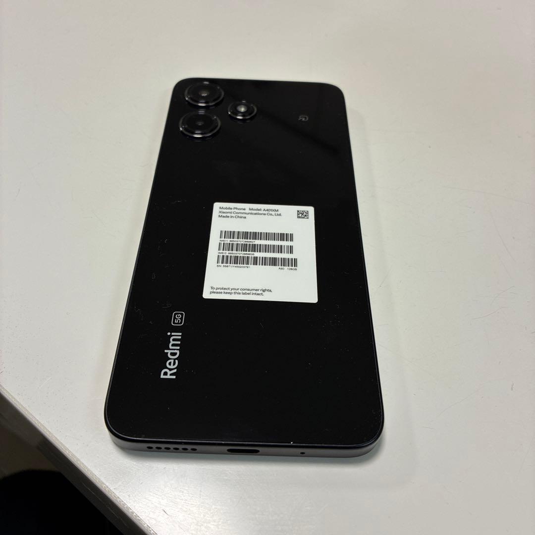 ア*︎様 Xiaomi Redmi 12 5G 本体 ブラック