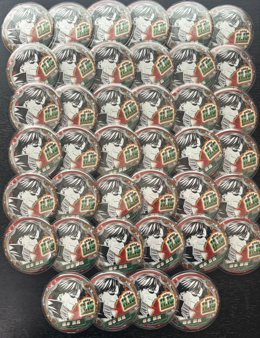 坂本辰馬 バースデー缶バッジ 40個セット