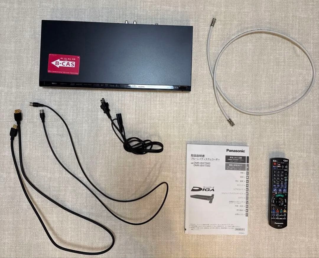 Panasonic DMR-BWT560 ブルーレイレコーダー