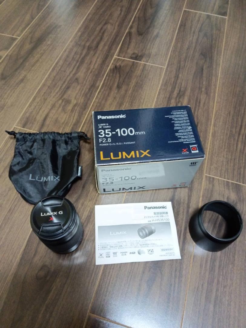 パナソニックルミックスF2.8　35-100ｍｍ　H-HS35100