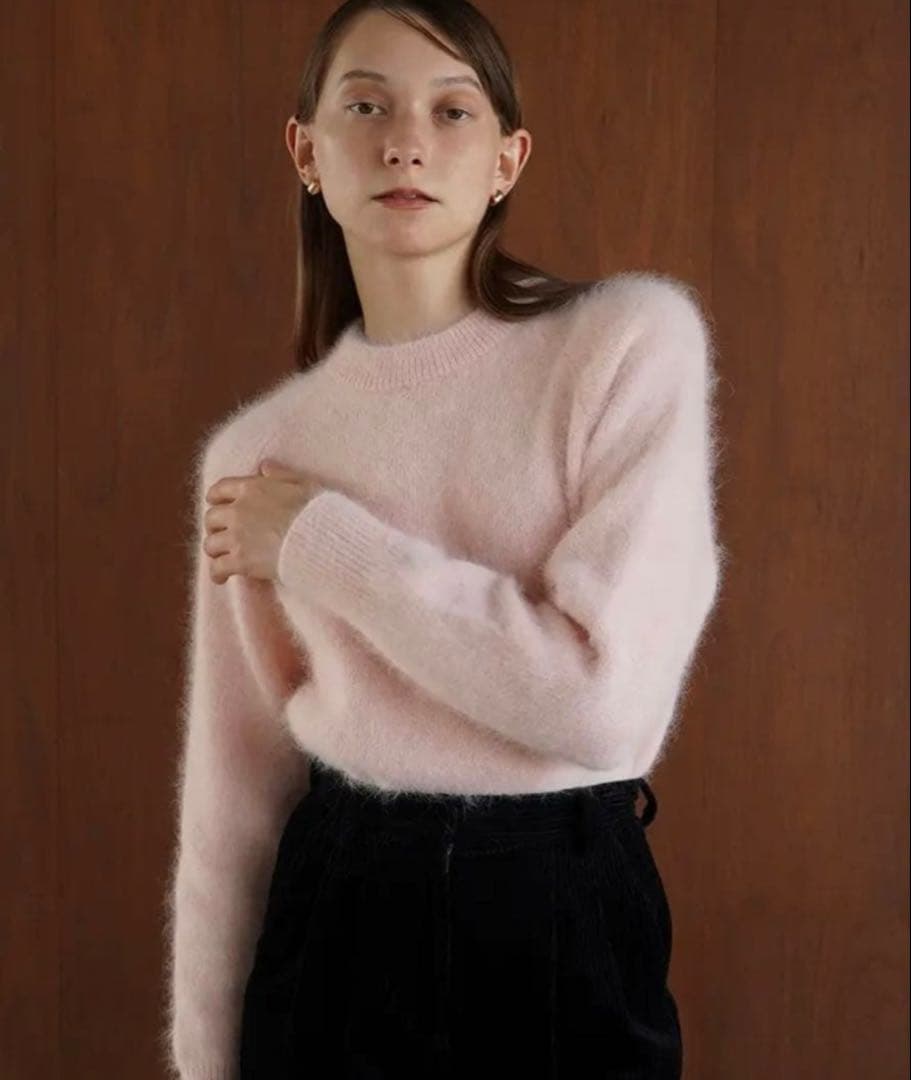 【CLANE】クラネANGORA COMPACT KNIT TOPS