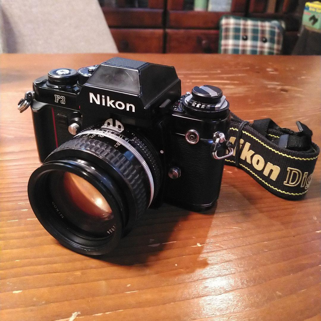 ニコンNikon　 F3 50㎜　1:1.4 レンズ付き