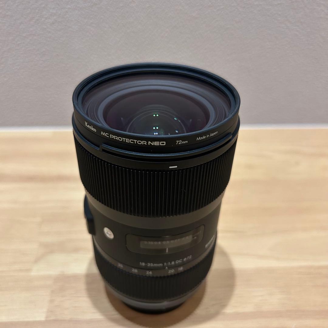 SIGMA 18-35mm F1.8 DC HSM Nikon F-DXマウント