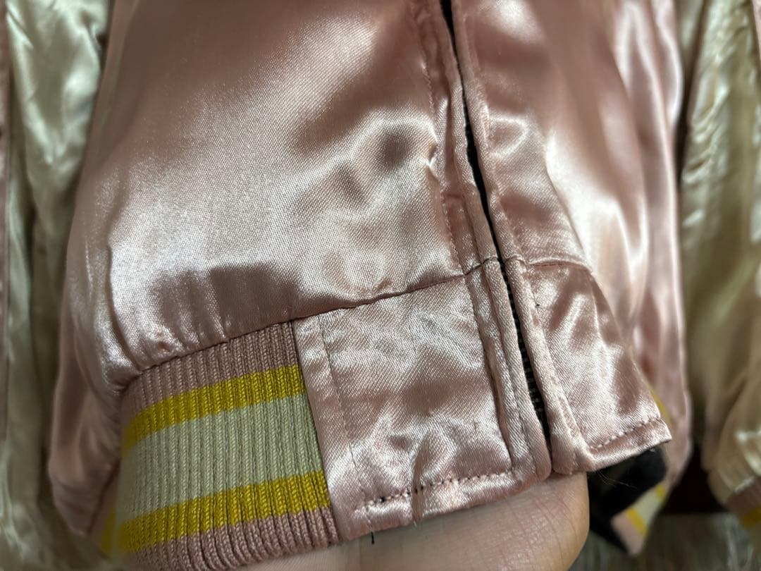 ［中古品］vanson バンソン　トムとジェリー　スカジャン　XXL