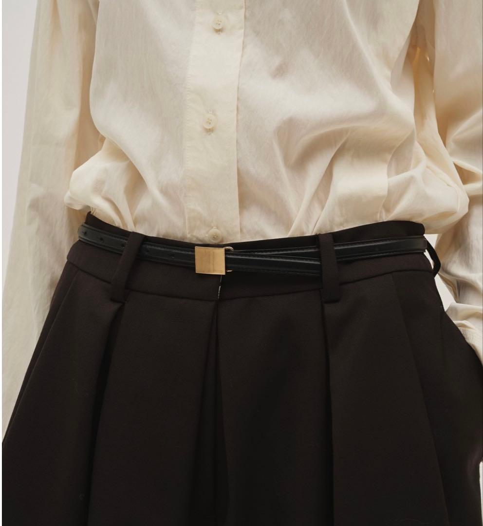 新品未使用 TODAYFUL Square Plate Belt