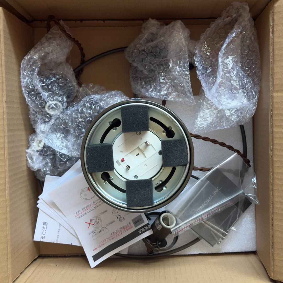 m*i様 超特価！新品未使用品　ペンダントライト バブル クリア フロスト ガラ