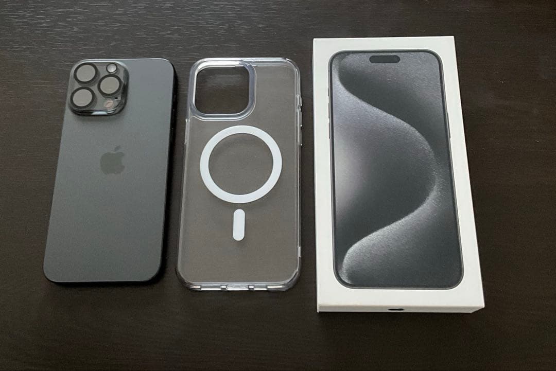 Apple iPhone 15promax 256GB ブラックチタニウム