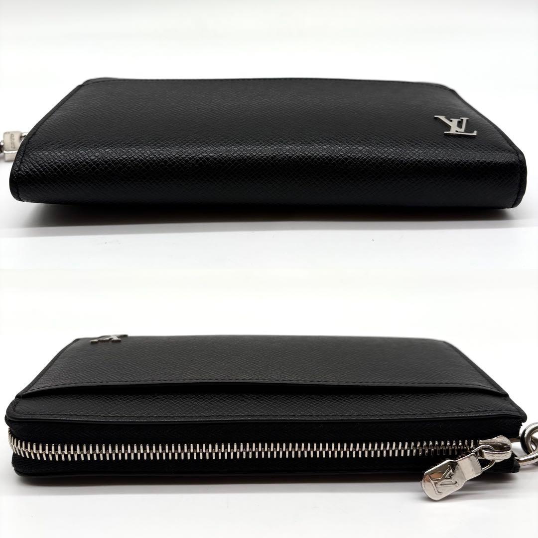 【極美品 IC搭載】ルイヴィトン ジッピードラゴンヌ タイガ 長財布 ブラック