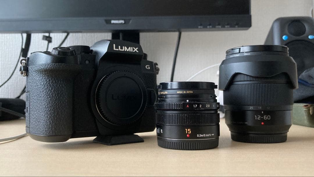 デジタルカメラ LUMIX G99 15mm F1.7 12-60mm F3.5-5.6