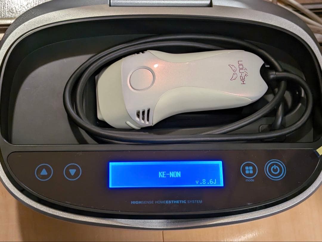 KE-NON ケノン Ver.8.6J 脱毛器 ストロングカートリッジ付き