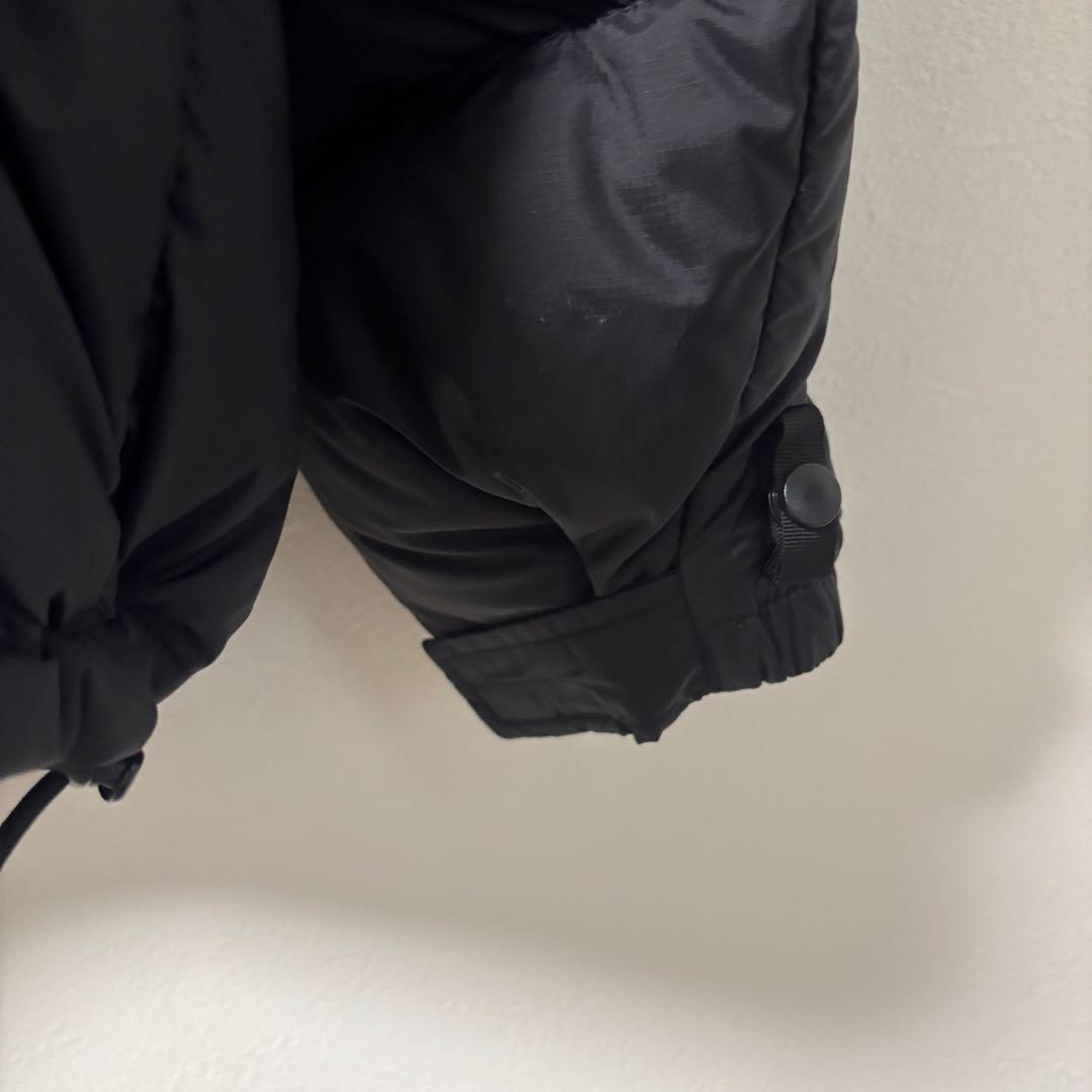 人気✨90's ザノースフェイス　ダウンジャケット　ヌプシ　L ブラック　刺繍