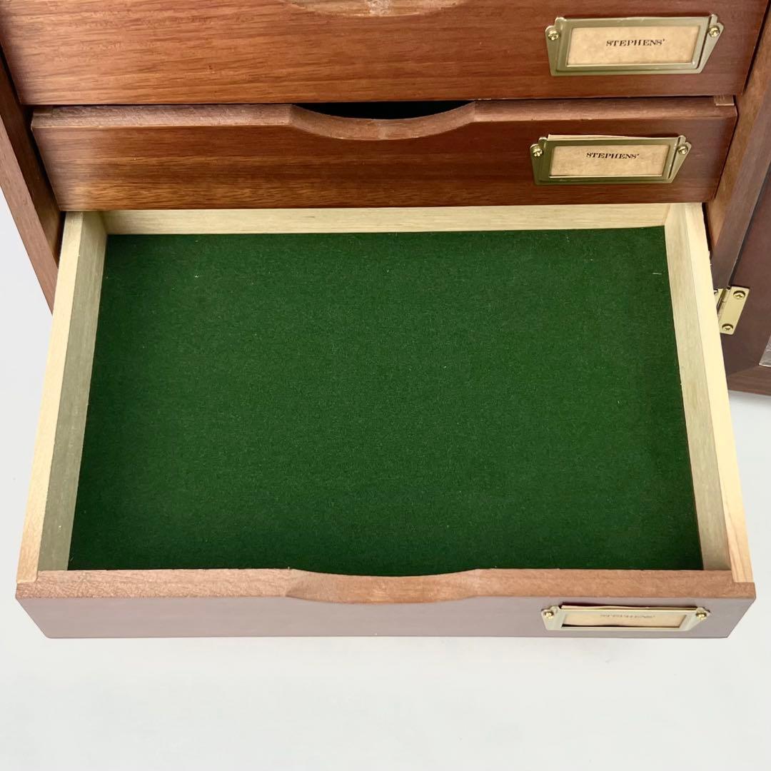 小物入れ STEPHENS' 1936 Letter Case Box Vintage