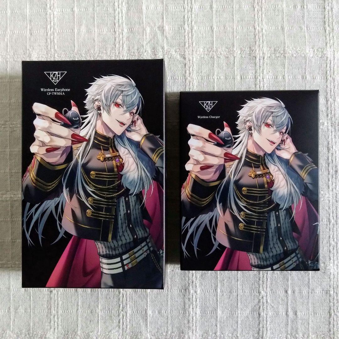 にじさんじ 葛葉 ワイヤレスイヤホン ワイヤレス充電器
