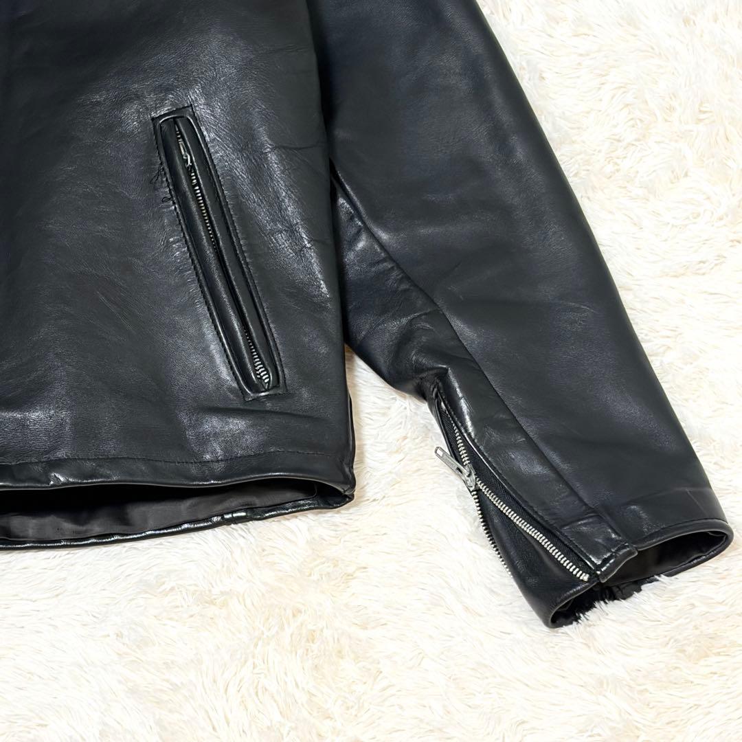 美品‼️schott641 42インチシングルライダース　インナーボア付