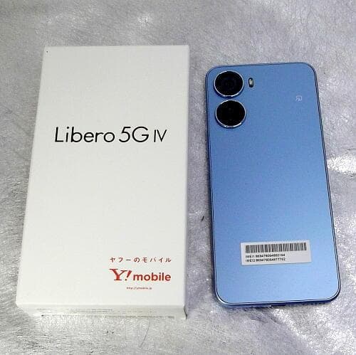 Ｙモバイル版　Libero 5G IV　　302ZT容量128Ｇ ブルー 色