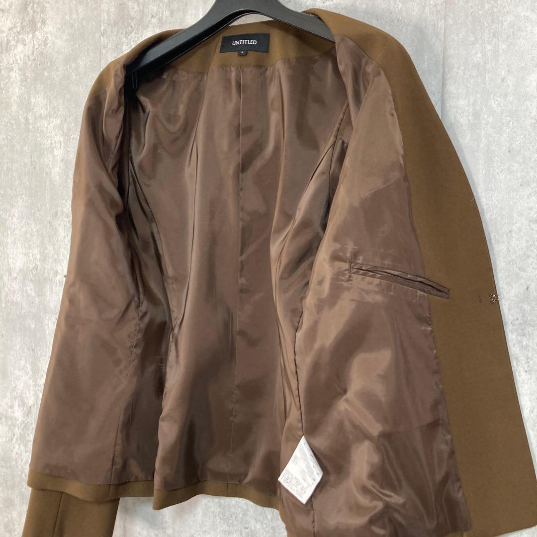 【UNTITLED】　セットアップ　パンツスーツ　3 日本製