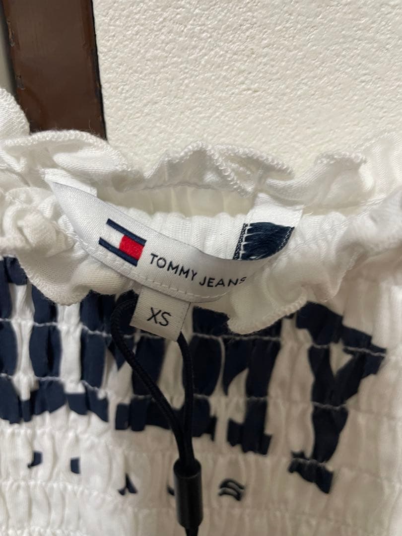 ウォニョン着用　スモックバーシティブラレット　ホワイト　XS 新品未使用タグ付き