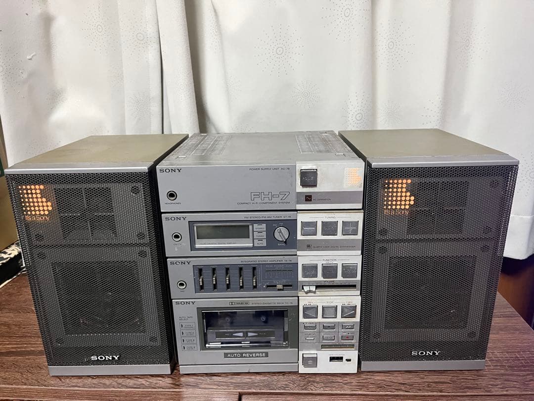 ソニー★FH-7★コンボシステム★ジャンク品★通電のみ