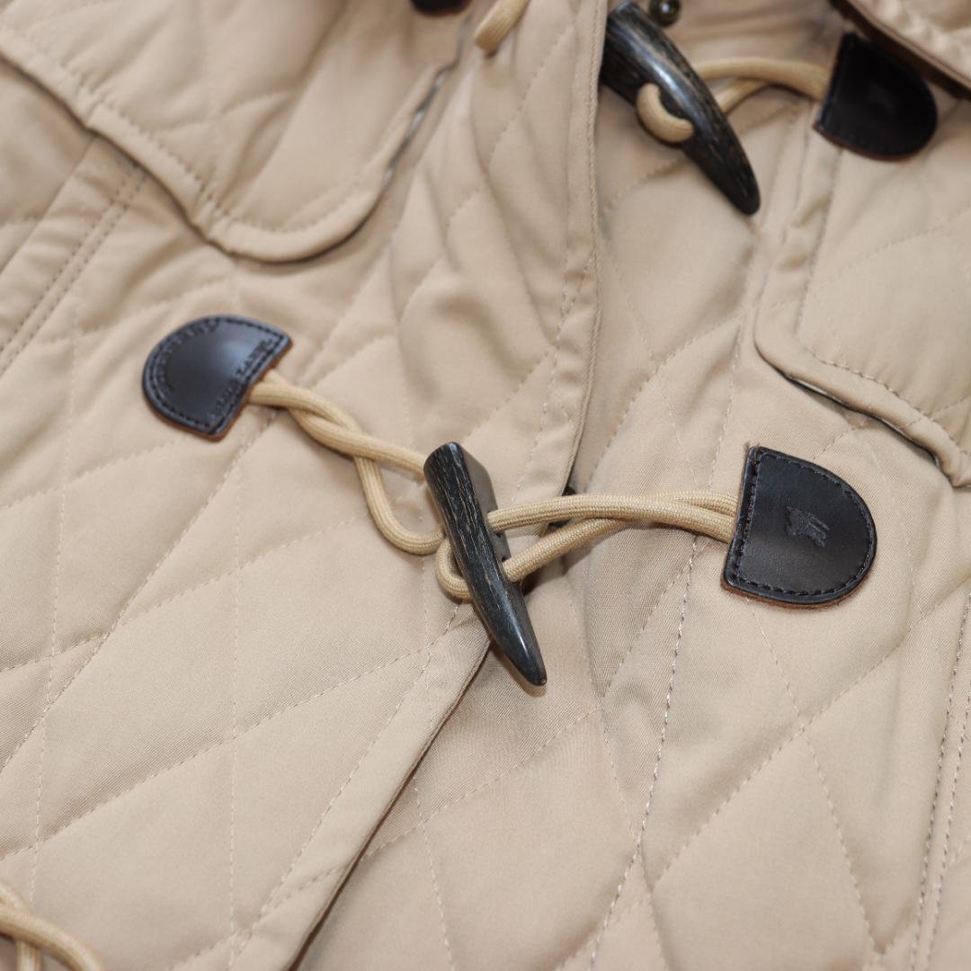 ✨バーバリーブルーレーベル✨キルティング　ダッフル　フード　ファー　2WAY