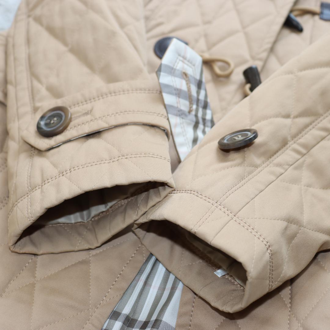 ✨バーバリーブルーレーベル✨キルティング　ダッフル　フード　ファー　2WAY