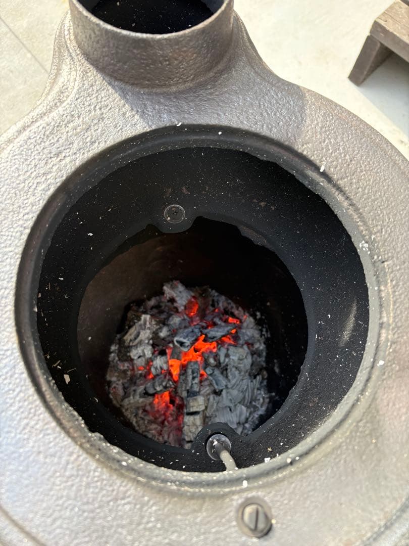 【年代物極美品】鋳物ダルマストーブ^_^