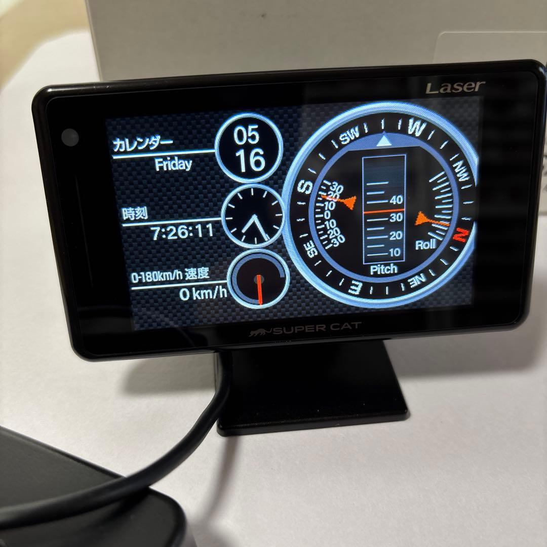 ハッピ〜 ユピテル　 レーザー&レーダー探知機