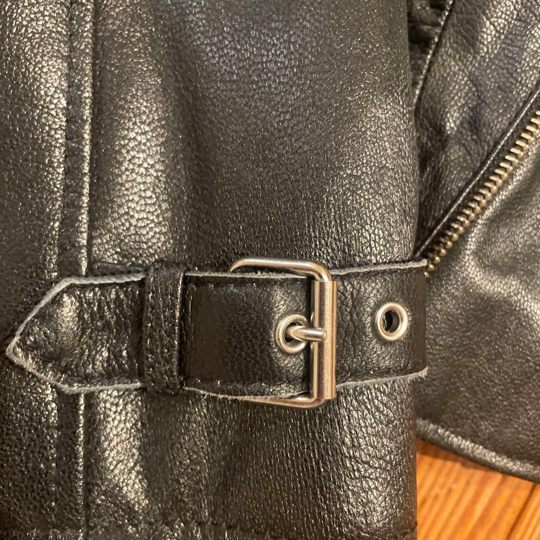 Schott シングルライダース　山羊革