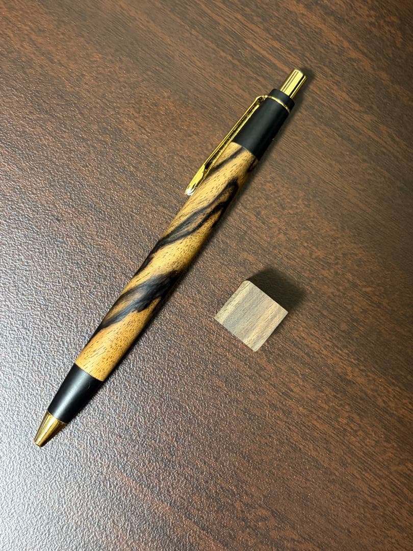 野原工芸 特上黒柿 シャープペンシル