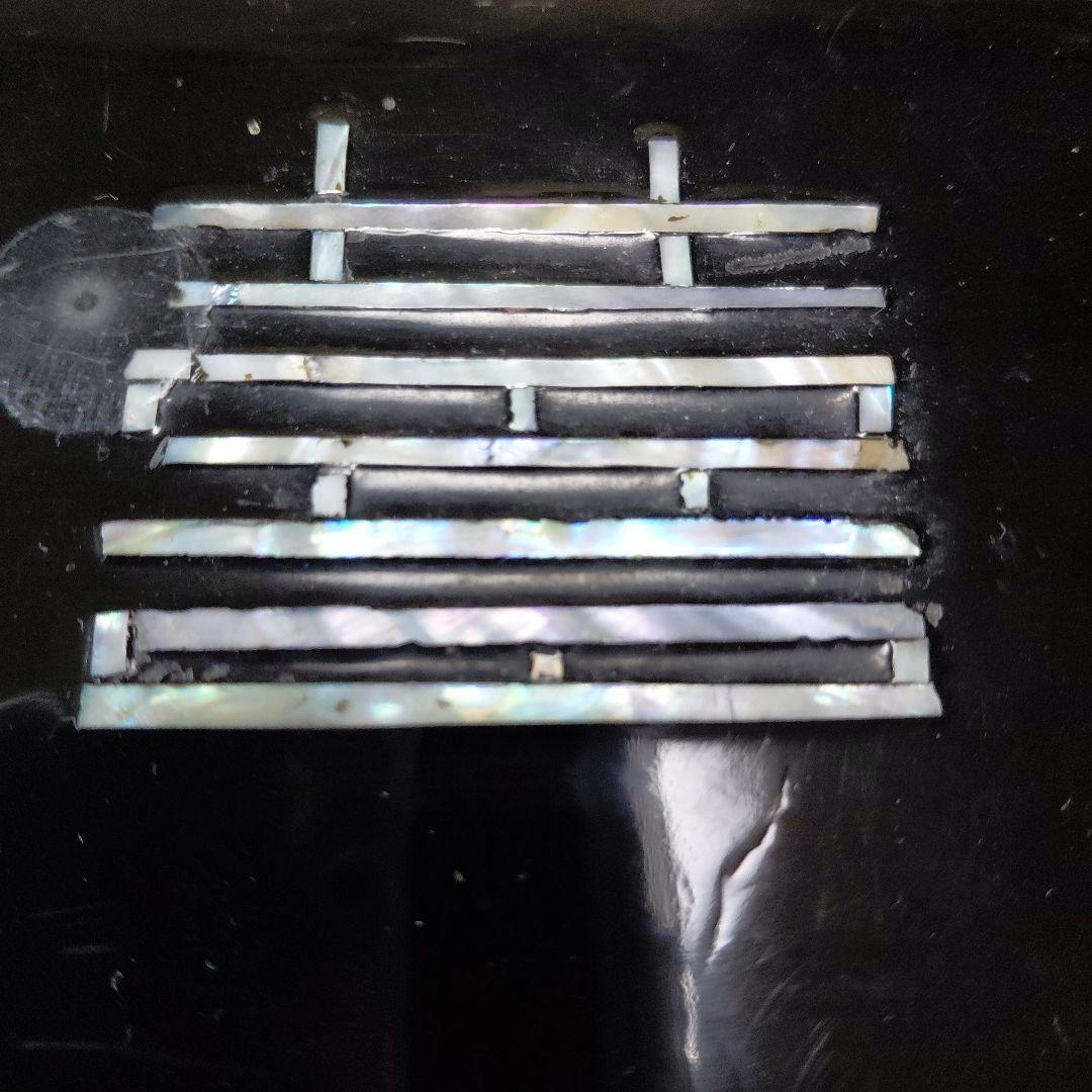 李朝　螺鈿細工　ソバン　四方膳