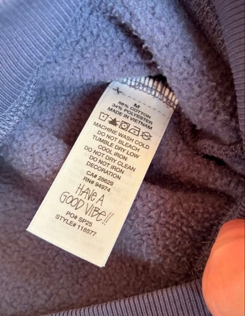 Stussy STUロゴ スウェット Mサイズ　2024