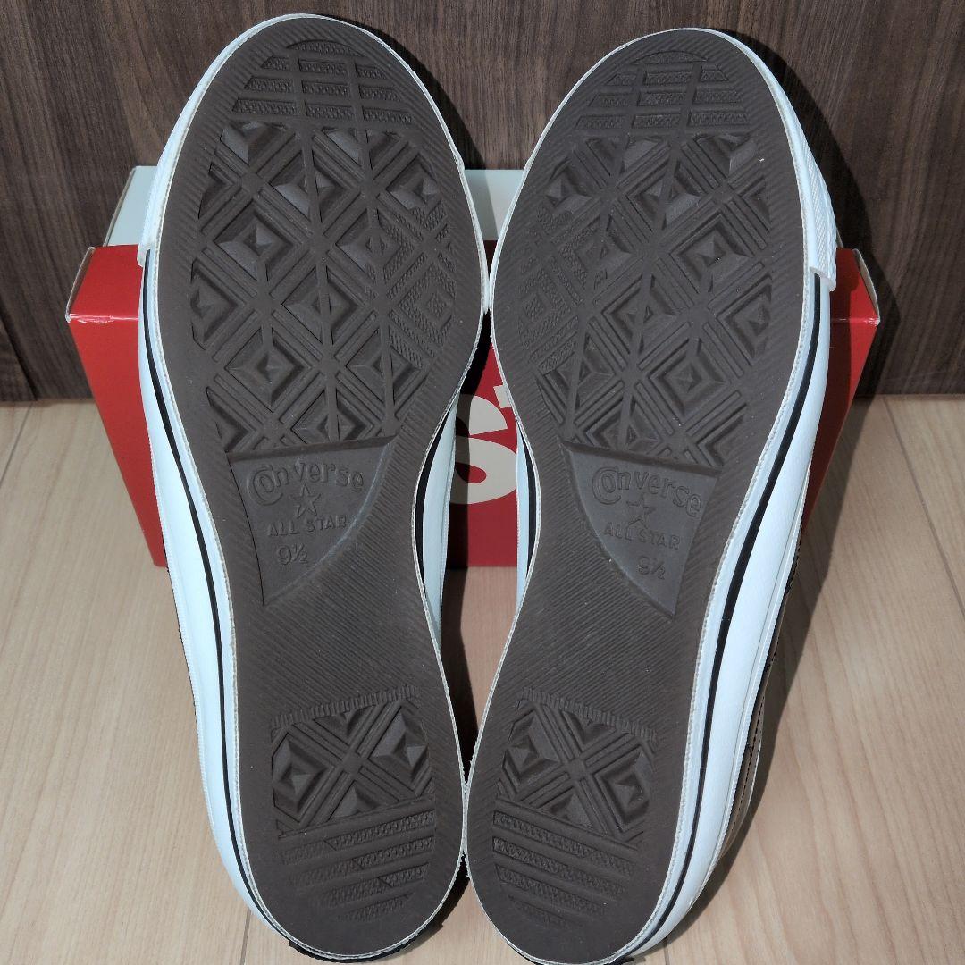 【US9.5】ワンスター　　黒×白　レザー　one star ALL STAR