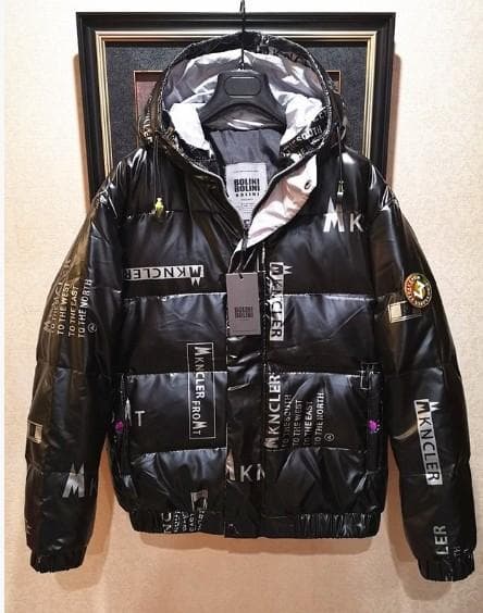 ★新品★　最高級13万※EU製プレミアムダウン*BOLINI*54/XXXL※黒