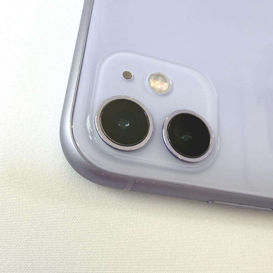 iPhone11 パープル 128GB 箱付