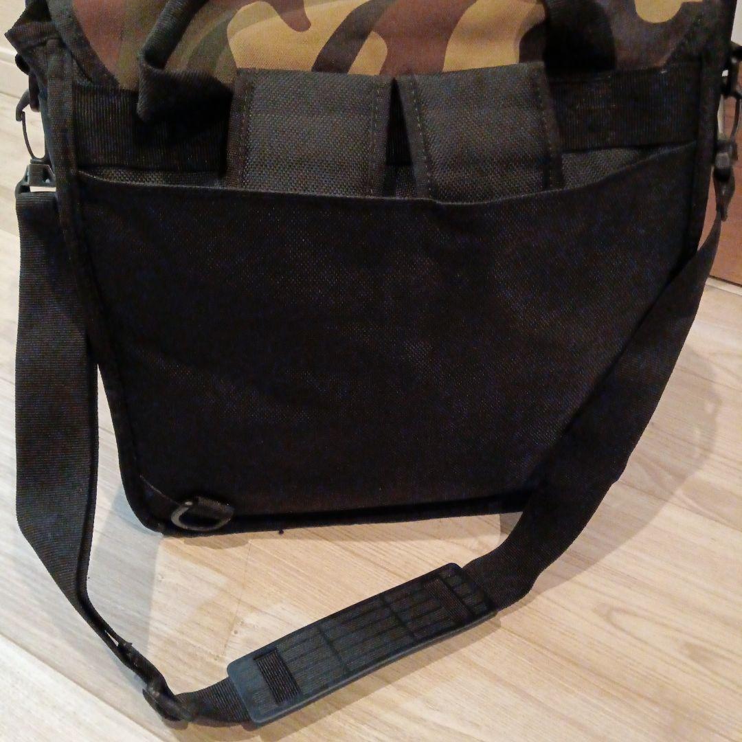 【美品】テクニクス　レコードリュック/バッグDJ 中古 technics 迷彩柄