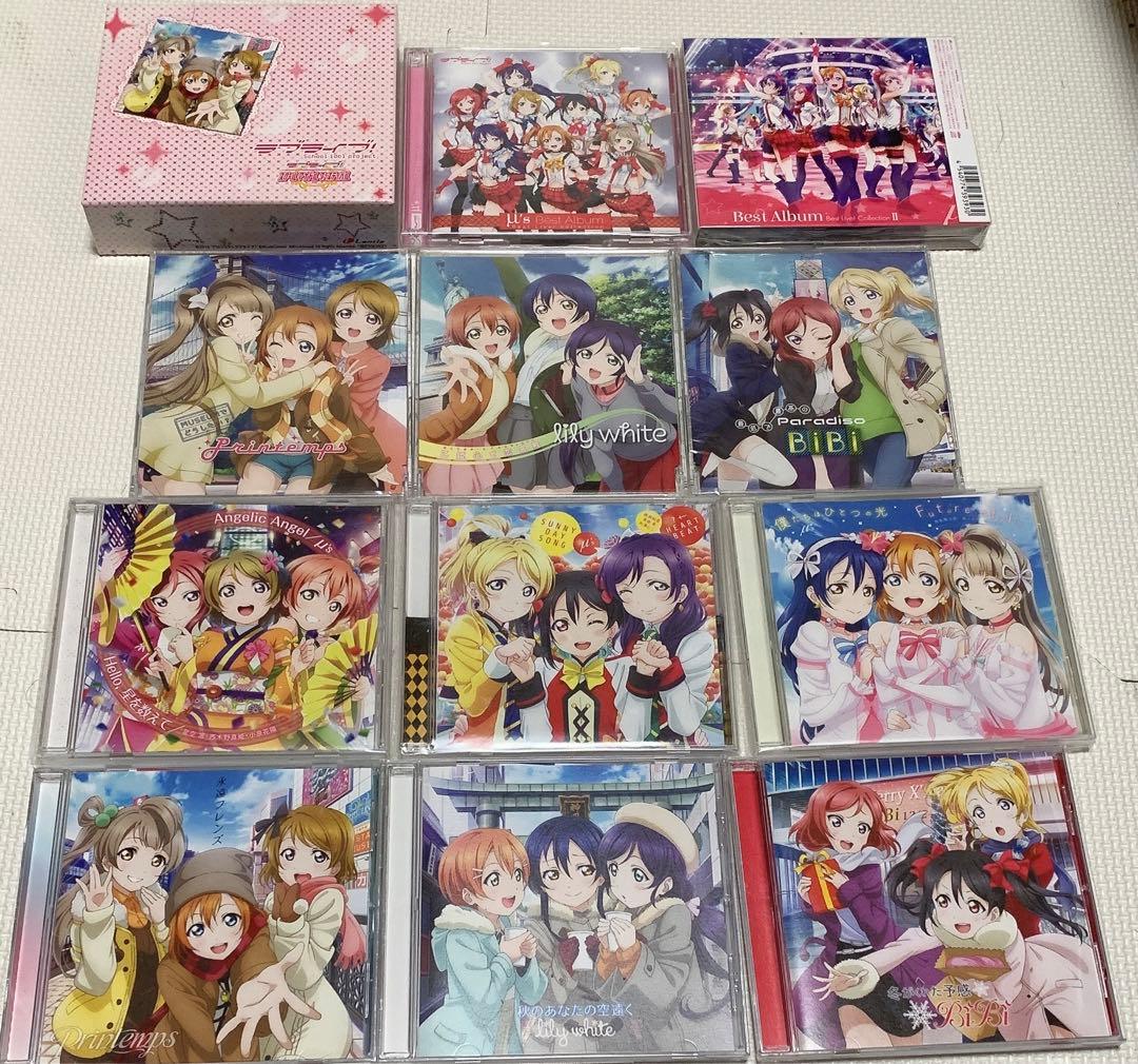 ラブライブ！豪華21種セットCD11種+色紙4種+アクスタ4種+ポストカード2種