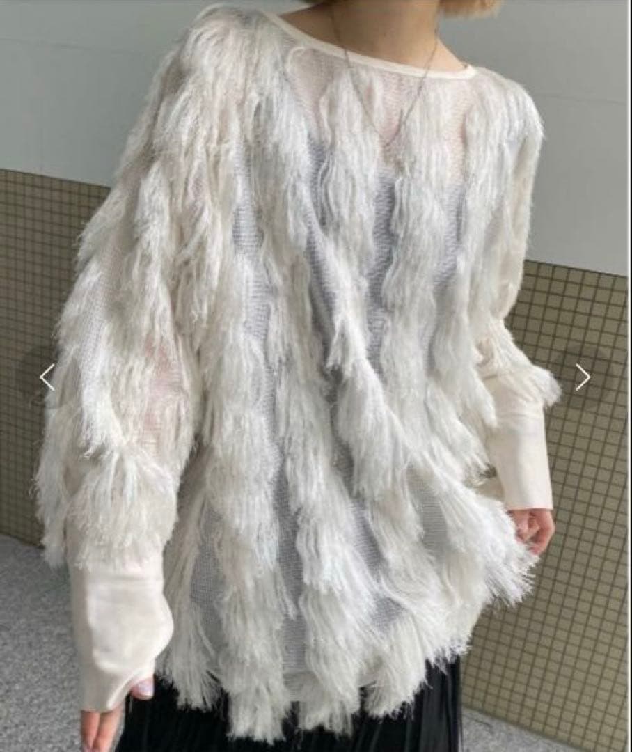 AMERI美品 FULL FRINGE OVER TOP